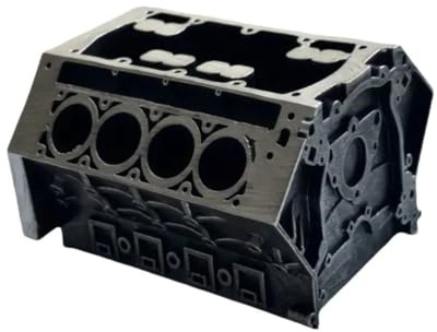 Fenteer Motorblock Schreibtisch Organizer, Harz Motormodell für Bürotisch Bücherregal