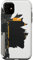 Diseño de placa base con fondo blanco roto Carcasa para iPhone 11