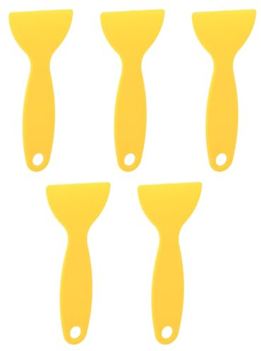 TIKATARER Grattoir D'imprimante 3D, 5 Pièces Outil de Grattoir en Plastique Grattoir à Peinture en Plastique Grattoir D'élimination de Résine D'impression 3D Flexible adapté pour WANHAO D8