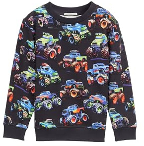 Tom Tailor Jungen 1047504 Kinder Sweatshirt mit Allover-Print