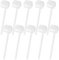 Perfume Decanter, Perfume Dispenser Pump, 10PCS Plastic Perfume Dispenser, Perfume Syringe Extractor, Perfume Extractor for Travel Refillable Perfume Atomizer Spray Bottle