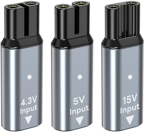 USB-C Shaver Adapter Set Compatilbe with Philips, Mellbree Charging Converter Compatible with Philips Norelco Oneblade