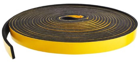 PUYUNA For aislamiento acústico de puertas y ventanas de muebles e interiores de automóviles, longitud 3 m, 10 mm x 40 mm.(15mm*25mm)