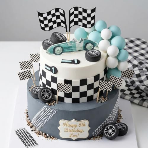 Grün Rennwagen Kuchen Deko Auto Kuchen Topper Zwei Schnell Groß Werden | Grün Rennwagen Kuchen Deko Auto Kuchen Topper Zwei Schnell Groß Werden Geburtstag Deko Schnelle Eins Schnelle Drei Brauchen