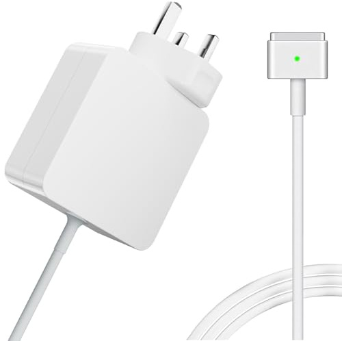 MacBook Air/Pro 85W T-Tip Charger/Power Adapter 5.9ft/1.8M Replacement Cable Power Adapter Compatible MC975CH/AMC976CH/AME293ZP/A ME665ZP/A ME664ZP/AME294ZP/AMD506 Models A1424, A1398