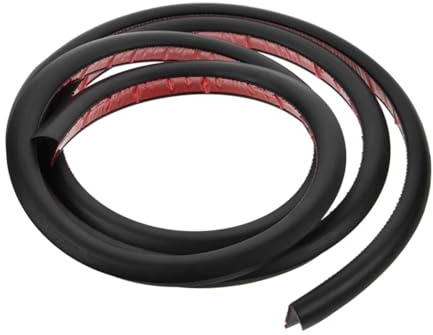 Operitacx Striscia per Grondaia Camper in Silicone Nero Drenaggio per Tetto Rv Multifunzione per Auto e Esterni Facile da Tagliare e Installare Protezione Efficiente