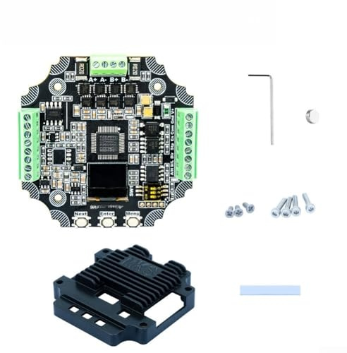 Für MKS SERVO57D 57 mm Closed-Loop Schritttreiber mit COM-Spannungsauswahl, 3,3 V oder 5,0 V kompatibler Signaleingang (Mainboard (RS485))