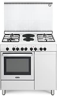 DE LONGHI DEMX96B42ED CUCINA 4 FUOCHI 2 PIASTRE FORNO ELET. MULTIFUNZIONE INOX
