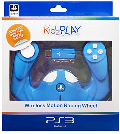 Avance - Kidzplay Mando Infantil Racing Motion, Licencia Oficial Sony, Color Azul (PS3)