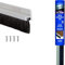 Cepillo para la parte inferior de la puerta, color plata de 914mm/36inches - aluminio