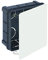Wolfpack 19030705 – eingebautes Junction Box mit Deckel 100 x 100 x 45 mm mit Metall Haken