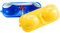 ostprodukte-versand Sonja PLASTIC Eierträger 2fach mit Salzstreuer für 2 Eier - Traditionsprodukt - DDR Geschenk
