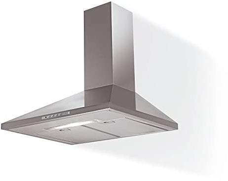 Faber - Cappa a parete VALUE finitura acciaio inox da 90cm