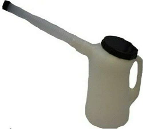 Toolzone AU019 Pichet doseur en plastique 2 l avec bec flexible et litre d'eau essence diesel