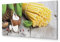 murando - Wandbilder XXL Obst und Gemüse 120x40 cm 1 tlg - Wand Deko Vlies Leinwand Bilder Groß Wanddeko Wohnzimmer Schlafzimmer Kunstdrucke Panoramabild - Nudeln Pasta Küche j-B-0073-b-a