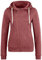 OXMO OXVicky Sweat Zip-Hoodie Damen Sweatjacke Kapuzenjacke Hoodie mit Kapuze Kordel Reißverschluss Eingrifftaschen Regular fit, Größe:XS, Farbe:Wine R Mel (7989853)