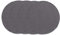 Solino Home Runde Leinen-Tischsets Anthrazit,100% reines Leinen Set mit 4 runden Tischsets 38.1 cm Durchmesser,Vesta, maschinenwaschbare Tischsets für Frühling, Sommer, Küche, Indoor, Outdoor
