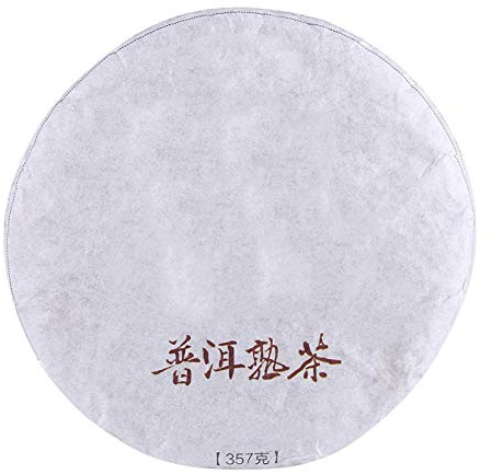 EVTSCAN Chinois Yunnan Célèbre PU-erh Naturel Premium Santé Puer Gâteau Au Thé Cuit 357g