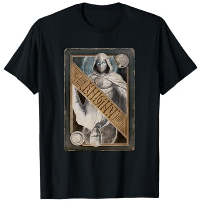 Marvel Moon Knight Mr. Knight Playing Card T-Shirt