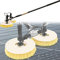 mylii Machine De Nettoyage De Panneaux Solaires Photovoltaïques, Outils électriques De Brosse D'équipement De Nettoyage De Panneau De Production D'énergie Photovoltaïque à Double Tête,7.5M