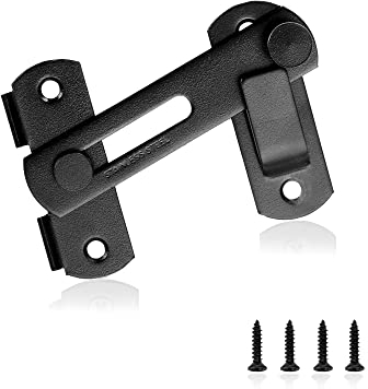 Barn Door Lock, Stainless Steel Gate Latches Antique Lock French Door Lock Bolt Lock for Household,Bathroom,Garage,Window Bar,Latch,Sliding barn Door Lock,Door Latch Lock