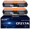 Laserjet 17A 【4000 Seiten】 Kompatibel mit HP 17A CF217A Schwarz-Tonerkartuschen für Laserjet Pro MFP M130NW, M130FW, M130FN / Laserjet Pro M102W, M102A 【Toner cf217a Große Kapazität Hohe Qualität】