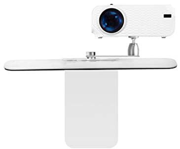 Support de Projecteur Universel - Caché, Mural, Chevet pour Chambre et Ménage - Cadre de Montage ( Color : White