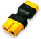 Premium Adapter XT60 Male auf XT60 Female für Lipo Akku Battery Hochstrom 2Pin 60A Stecker Modellbau (1x Male/Female)