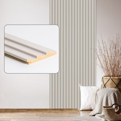 Wandpaneele & Deckenpaneele Desiwa 6er-Set in Sandbeige 10,7x252 cm