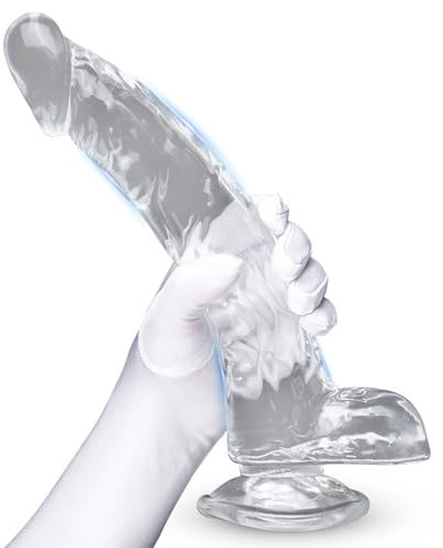 BDSMYOU Courbe Godemichets Gode XXL Réaliste Large Plug Anal,Gode Ventouse Femme Sex,Butt Plug Femme Débutante,Plug Anale,Extenseur Homme,Prostate Homme,Anal Plug Ventouse,Sex Toys Anals (S)