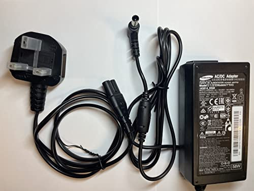 Replacement for 14V AC-DC Adaptor Power Supply for Samsung S19F355HNU 19 HD Monitor