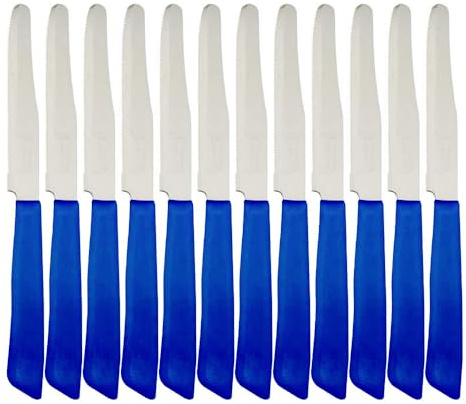 BIERRE STORE COLTELLO INOXBONOMI DA TAVOLA 12PZ BLU