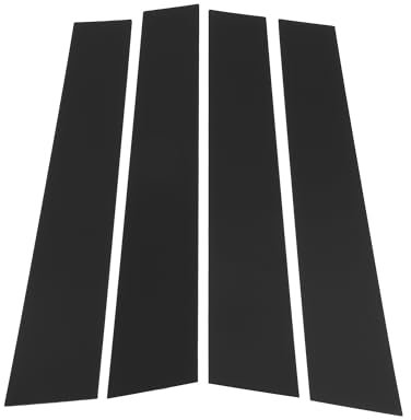 A ABSOPRO Autocollant Anti-Rayures Pour Garniture De Fenêtre De Montant De Porte Pour Volkswagen Tiguan 2009-2015 Noir