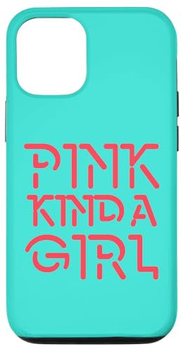 Custodia per iPhone 13 GRANDE RAGAZZA ROSA GRASSETTO: UNA GRANDE RAGAZZA TUTTA NERA