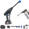 Nettoyeur Haute Pression sans Fil - Machine de Nettoyage de Voiture de laveuse électrique sans Fil électrique,Lave-Auto Haute Pression portatif, Pratique et Portable pour vélo et Automobile