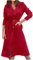 Fahrradjacke Damen Damen Casual Einfarbig Gürtel Elegante Strickjacke Mantel Lange Jacke Bestellungen Anzeigen (Wine, S)