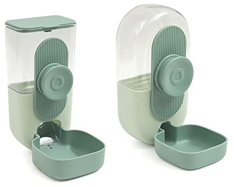 Diheohg Dispensador automático de agua para comida para mascotas, comedero para perros, jaula para hurones