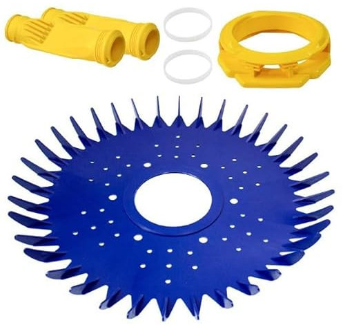 Ysislybin Poolreiniger Membran W69698 Rippendichtung Scheibe Schürze W70329 Fußpolster Poolreiniger Ersatzteile W70327 für Zodiac Poolsauger Ersatz