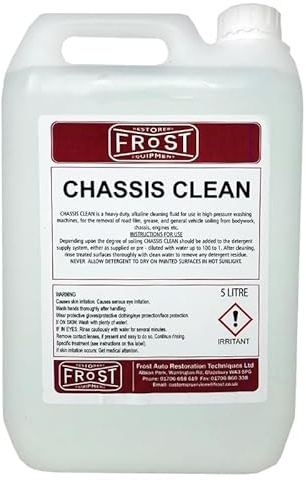 Frost Chassis Clean 5L – Heavy Duty Alkaline Cleaner & Degreaser | Automotive Degreaser for Engines, Underbodies & Workshop Use