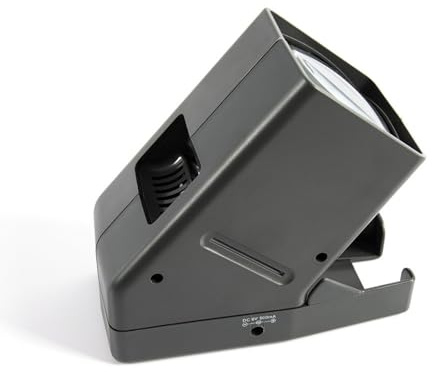 35-mm Film Und Diabetrachter 3-fache Vergrößerung Beleuchtetes LED Licht USB Betriebene Filmnegativlupen Ersatz Fotozubehör