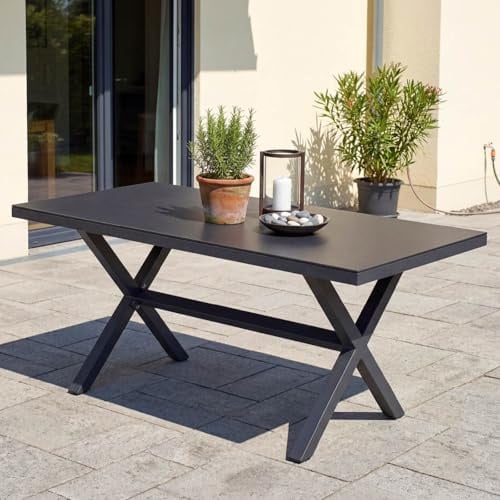 BRAST Gartenlounge-Set Aluminium Adria | viele Varianten & Module | bis zu 5 Personen | Sofa Sessel Tisch | korrosionsfrei wetterfest | Loungemöbel Essgruppe | Esstisch