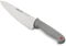 Arcos Couteau de Chef en Acier Inoxydable Nitrum – Poignée Ergonomique en Polypropylène avec Revêtement en Élastomère – Couleur Noire, Série Colour Proof