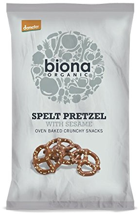Spelt Pretzels with Sesame 125g *Bulk Pack of 12*