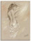 ARTLAND Wanddeko Leinwand Bilder Wandbild Liebe Erotik Nackte Frau Akt Zeichnung Modern Kunst S7TV