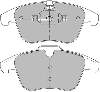 Key Parts KBP1981 Brake Pads To Fit Ford Galaxy 06-