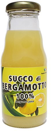 Succo puro di Bergamotto calabrese bottiglia da 200 ml.