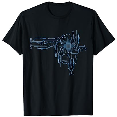Elektroingenieur Computer CPU Kern Leiterplatte T-Shirt