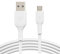 Belkin - Cable micro-USB para altavoces portátiles, baterías externas, eReaders y otros, 1 m, blanco