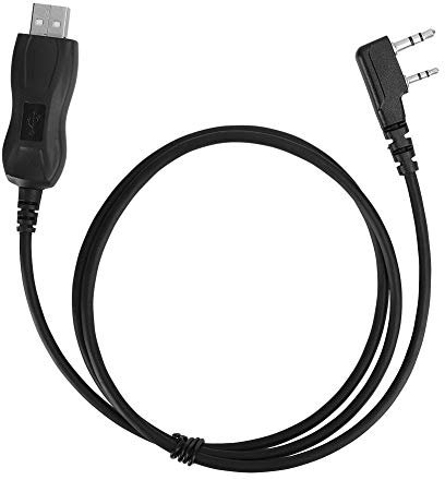 Annadue USB Programming Cable for Walkie Talkie, FTDI Programming Cable for WinXP / 7/8/10, USB‑K Free Drive, for Baofeng Radio UV‑5X3, BF‑F8HP and UV‑82HP.