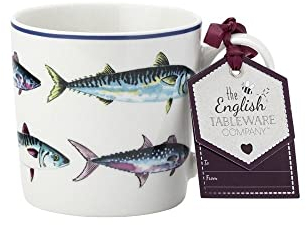 English Tableware Company Dish of The Day Fish Mug, 125 mm x 90 mm Size